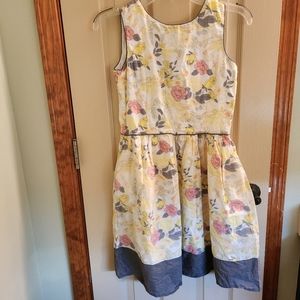 Nick & Mo cotton A-line party dress Cottagecore Rockabilly